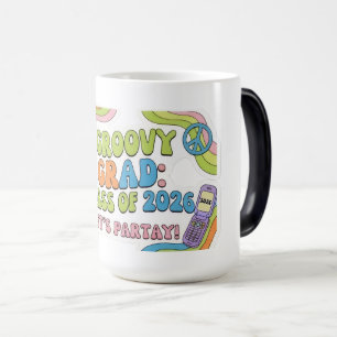 Retro Groovy Klass 2026 Examen Mug Magisk Mugg