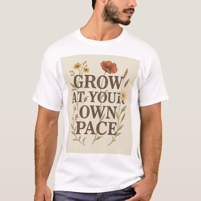 Retro Groovy Klass 2026 Examen Overall - Boho T-Sh T Shirt (Framsida)