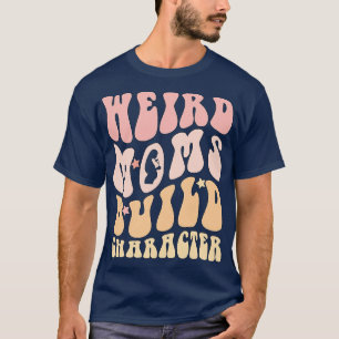 Retro Groovy Konstig Mammor Bygger tecken 2023 Mot T Shirt