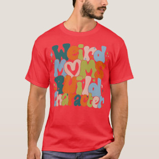 Retro Groovy Konstig Mammor Bygger tecken 2023 Mot T Shirt