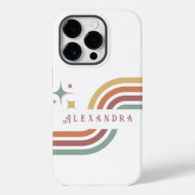 Retro Groovy Linjer 70:s Grönt för Orange av 80-Gu