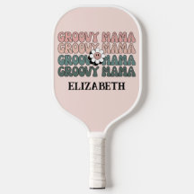 Retro Groovy Mamma Modern Boho Färg Namn