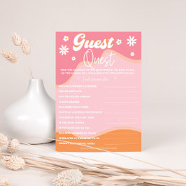 Retro Groovy Möhippa, 70:s Hippie Vibes Daisy