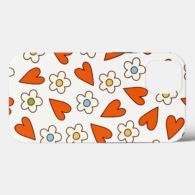 Retro Groovy Mönster 70s-60s-80s (Baksida (horisontell))