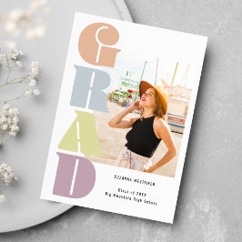 Retro Groovy Pastel 2 Photo Studenten Meddelande