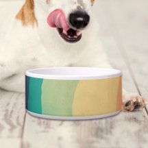 Retro Groovy Rainbow Personlig Hund