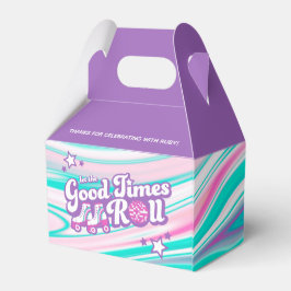Retro Groovy Roller Disco Party Presentaskar