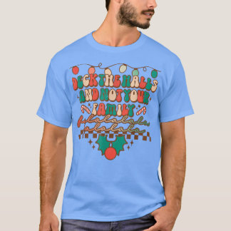 Retro Groovy sänker hålen och inte din familj. T Shirt