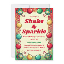 Retro Groovy Shake & Sparkle Julfest