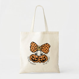 Retro Groovy "Tis the Season to be Spooky" Tygkasse