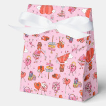 Retro Groovy Valentine Tecknads