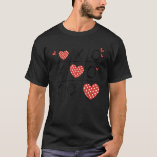 Retro Groovy Valentines day Dress Hearts Xoxo Hear T Shirt