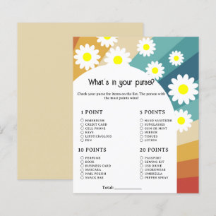 Retro Groovy - Whare in your purse-match