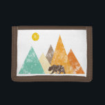 Retro Grunge Bear i berg 70-tal<br><div class="desc">Den här designen kan vara personlig genom att välja anpassningsalternativet för att lägga till text eller göra andra ändringar. Om den här produkten har möjlighet att överföra designen till en annan artikel ska du vid behov justera designen så att den passar. Kontakta mig på colorflowcreations@gmail.com om du vill ha den...</div>