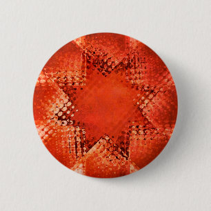 Retro grunge raftone star knapp