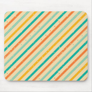 Retro grunge stripe mönster musmatta