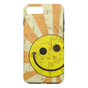 Retro Grungy Sunburst