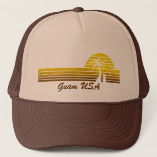 Retro Guam truckerkeps
