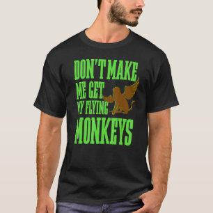 Retro guiden för Oz Wicked Witch hämta min flykt T Shirt