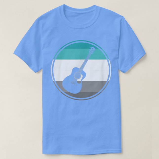 Retro Guitar for Musician Manar Women Lacher Music T Shirt (Design framsida)