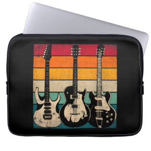 Retro Guitar Laptop Fodral