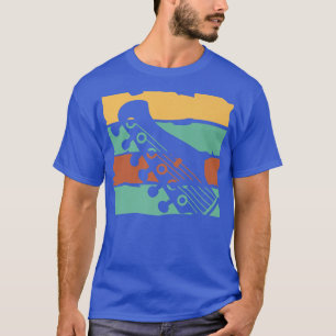 Retro Guitar Musician Bass Guitarist Guitar Player T Shirt