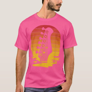 Retro Guitar Musician Bass Guitarist Guitar Player T Shirt