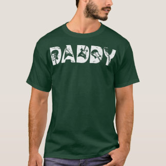 Retro Guitarist Father Daddy Guitar Father's Day M T Shirt