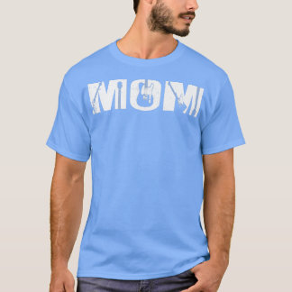 Retro Guitarist Mor Mamma Guitar Mors dag Mus T Shirt