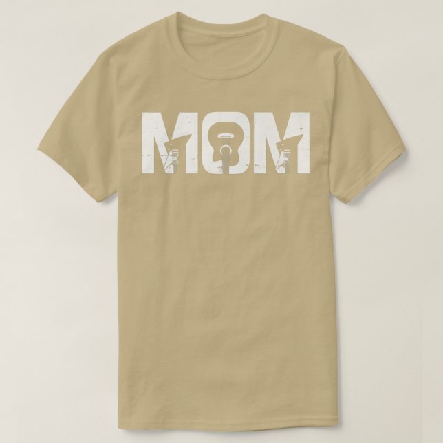 Retro Guitarist Mother Mom Guitar Mothers Day Musi T Shirt (Design framsida)