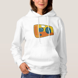 Retro gul punkt- och skjut-filmkamera t shirt