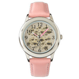 Retro Guld Helgdag Vibe Armbandsur