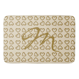 Retro Guld Helgdag Vibe Badrumsmatta