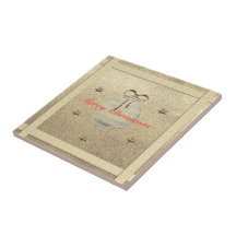 Retro Guld Helgdag Vibe