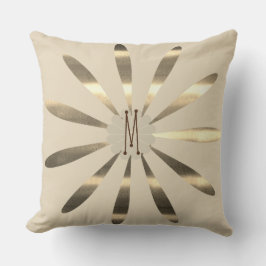 Retro Guld Helgdag Vibe Kudde