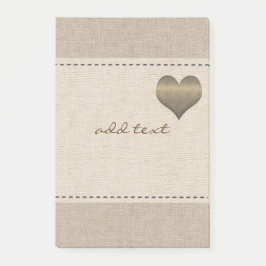 Retro Guld Helgdag Vibe Post-it Block