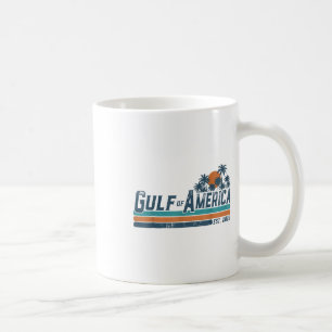 Retro Gulf Of Usa America Est 2025 Mexikanska Golf Kaffemugg