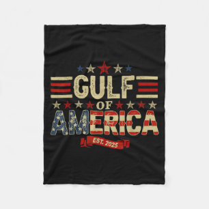 Retro Gulf Of Usa America Est 2025 Tröja Män Kvinn Fleecefilt