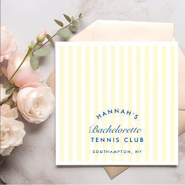 Retro-Gult, sista gången före Ring tennis Bac Pappersservett