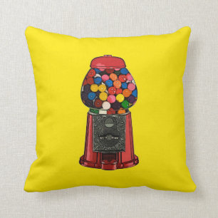Retro Gumball Maskin Kudde
