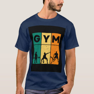 Retro Gym-workout T Shirt