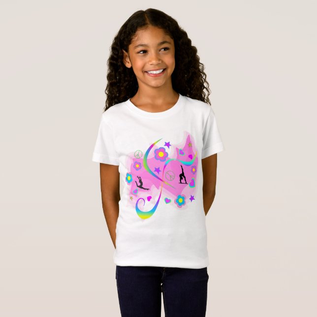 Retro Gymnastics Tee (Hel framsida)