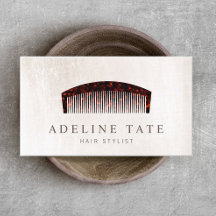 Retro Hair Stylist Tortoiseshell Comb