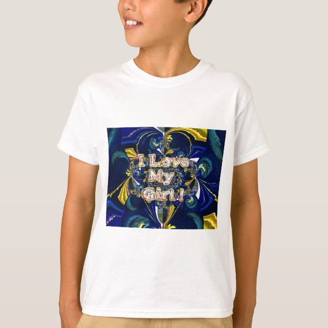 Retro Hakuna matata Infinity I Kärlek my Girl.jpg Tee Shirt (Framsida)