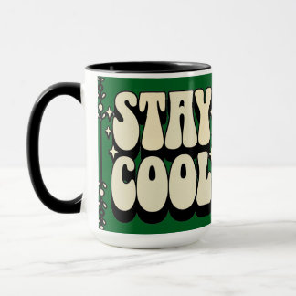 Retro Håll dig cool Mugg