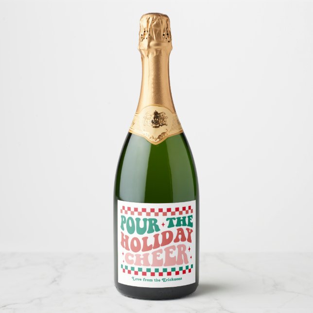 Retro “Häll i den festliga julstämningen” jul (Framsida)