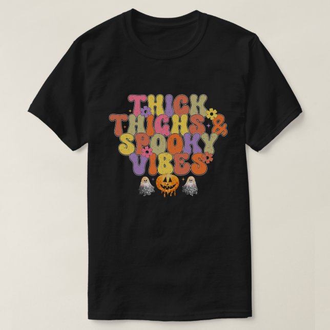 Retro halloween 7 t shirt (Design framsida)