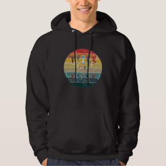 Retro Halloween bus eller godis läskiga Chi Hoodie