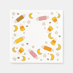 Retro Halloween Candy Classics Party Pappersservett