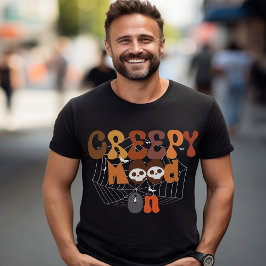 Retro Halloween | Creepy Mood On T Shirt